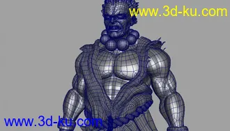 3D打印模型街霸好鬼（专业布线，免费分享）的图片