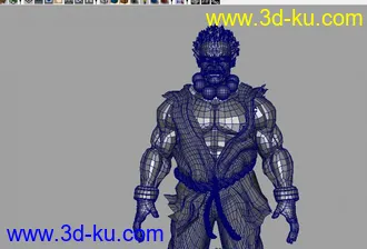 3D打印模型街霸好鬼（专业布线，免费分享）的图片