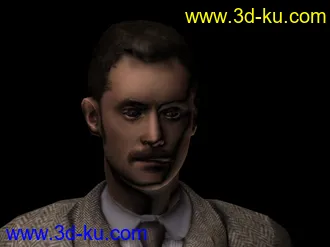3D打印模型大侦探福尔摩斯的图片