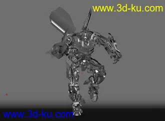 3D打印模型变形金刚   大黄蜂  maya的图片