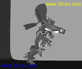 3D打印模型变形金刚   大黄蜂  maya的图片