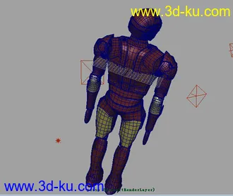 3D打印模型钢铁侠的图片