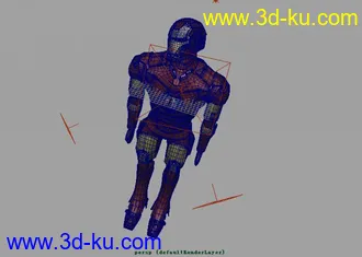 3D打印模型钢铁侠的图片
