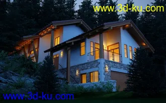 3D打印模型10套高质量日夜景室外场景的图片