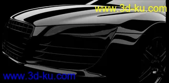 精品奥迪模型，附渲染层，可后期处理，OBJ通用格式的图片