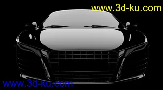 精品奥迪模型，附渲染层，可后期处理，OBJ通用格式的图片