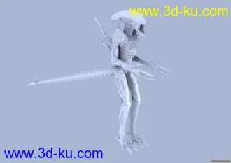 3D打印模型Queen Alien的图片