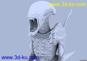 3D打印模型Queen Alien的图片