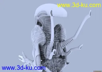 3D打印模型Queen Alien的图片