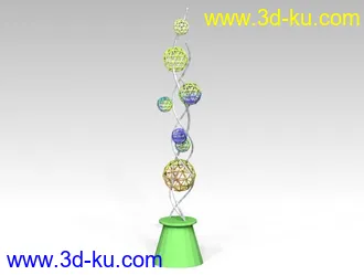 3D打印模型草球的图片