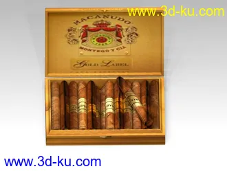3D打印模型雪茄的图片
