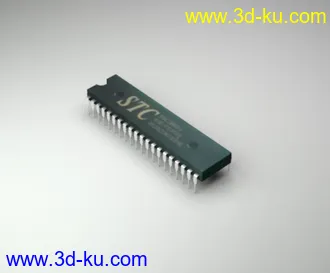 3D打印模型51单片机的图片