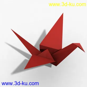 3D打印模型(0)3D千纸鹤一枚的图片