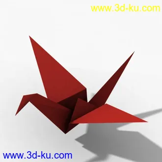 3D打印模型(0)3D千纸鹤一枚的图片