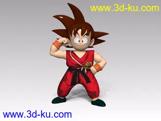 3D打印模型悟空的图片