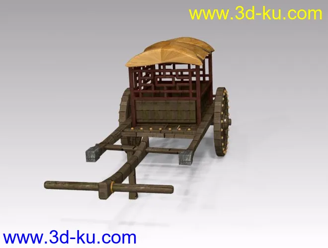 古代马车模型的图片1