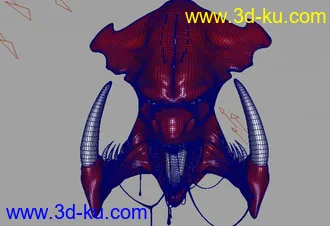 刺蛇带贴图（高精模型，贴图齐全）的图片