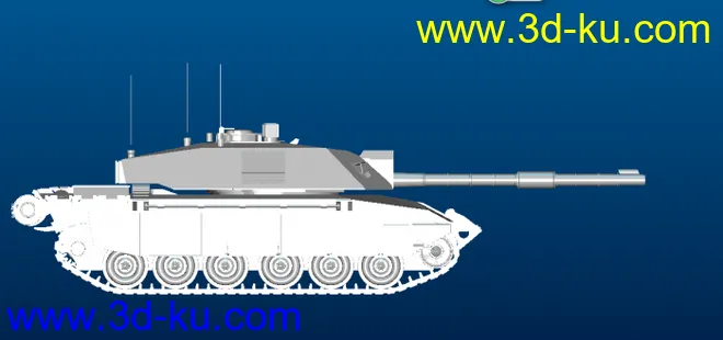 挑战者-Ⅱ主战坦克（转）模型的图片2