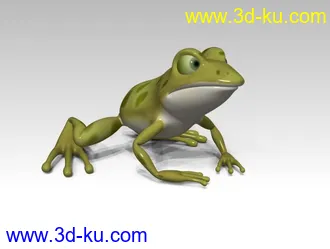 3D打印模型小青蛙的图片