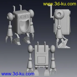 3D打印模型微波炉 机器人的图片