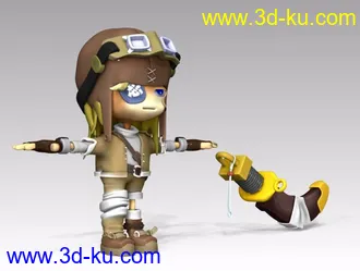 3D打印模型冒险岛飞侠的图片