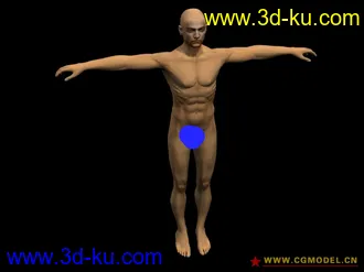 3D打印模型一个男人的图片