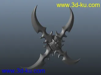 3D打印模型蛋刀（埃辛诺斯战刃），魔兽世界武器的图片