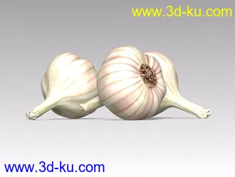 3D打印模型大蒜的图片