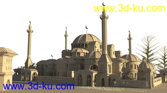 3D打印模型城堡的图片