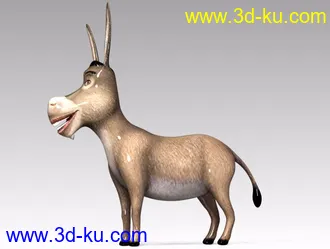 3D打印模型毛驴的图片