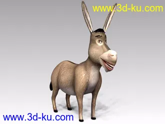 3D打印模型毛驴的图片