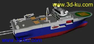 3D打印模型勘探船一艘，稀有类 哈哈的图片