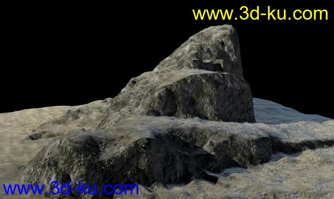 比较写实的石头模型的图片2