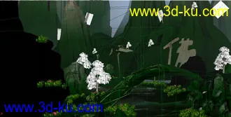 3D打印模型佛山（不完整贴图）的图片