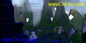 3D打印模型佛山（不完整贴图）的图片