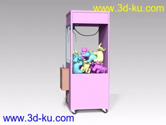 3D打印模型娃娃机的图片