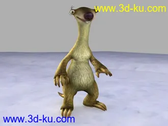 3D打印模型冰河世纪的图片