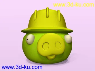 3D打印模型可爱猪的图片