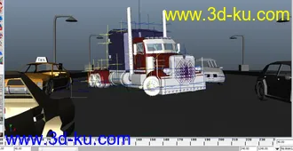 3D打印模型擎天柱，变形动画（maya T贴图齐全）的图片