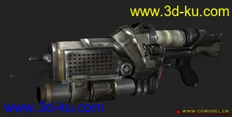 3D打印模型恐龙猎人武器系列@4的图片