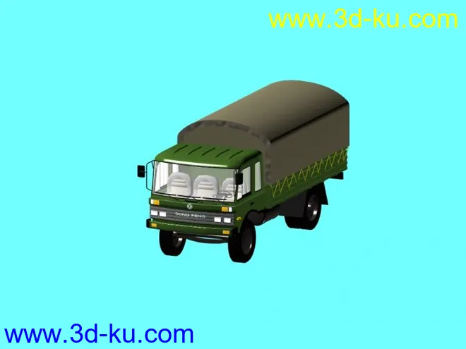 解放军军车EQ1118GA运输车模型的图片1
