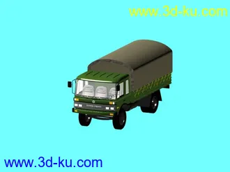 3D打印模型解放军军车EQ1118GA运输车的图片