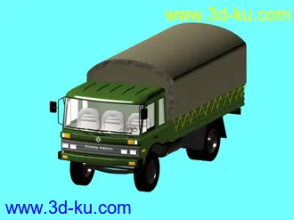 3D打印模型解放军军车EQ1118GA运输车的图片