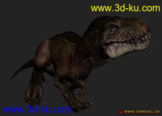 3D打印模型(申精)CGMODEL首发：恐龙猎人@恐龙1的图片
