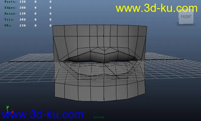 ZBrush人物嘴巴雕刻模型的图片1