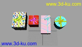 3D打印模型礼物盒。。。的图片