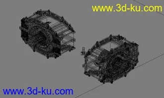 3D打印模型精心制作的高模石桥，偏Q版的古代半圆形石拱桥，带阴影，还附带修图的PSD分层文件哦~的图片