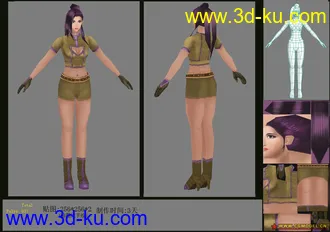 3D打印模型之前做的一角色，大家PP的图片