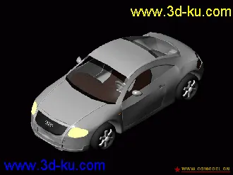 3D打印模型新手第一次制作，AUDI TT的图片