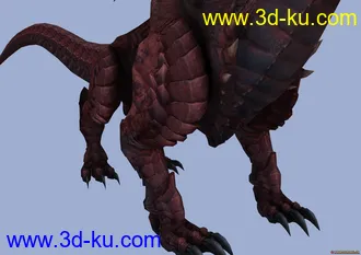 3D打印模型Valakas - Legends Dragon的图片